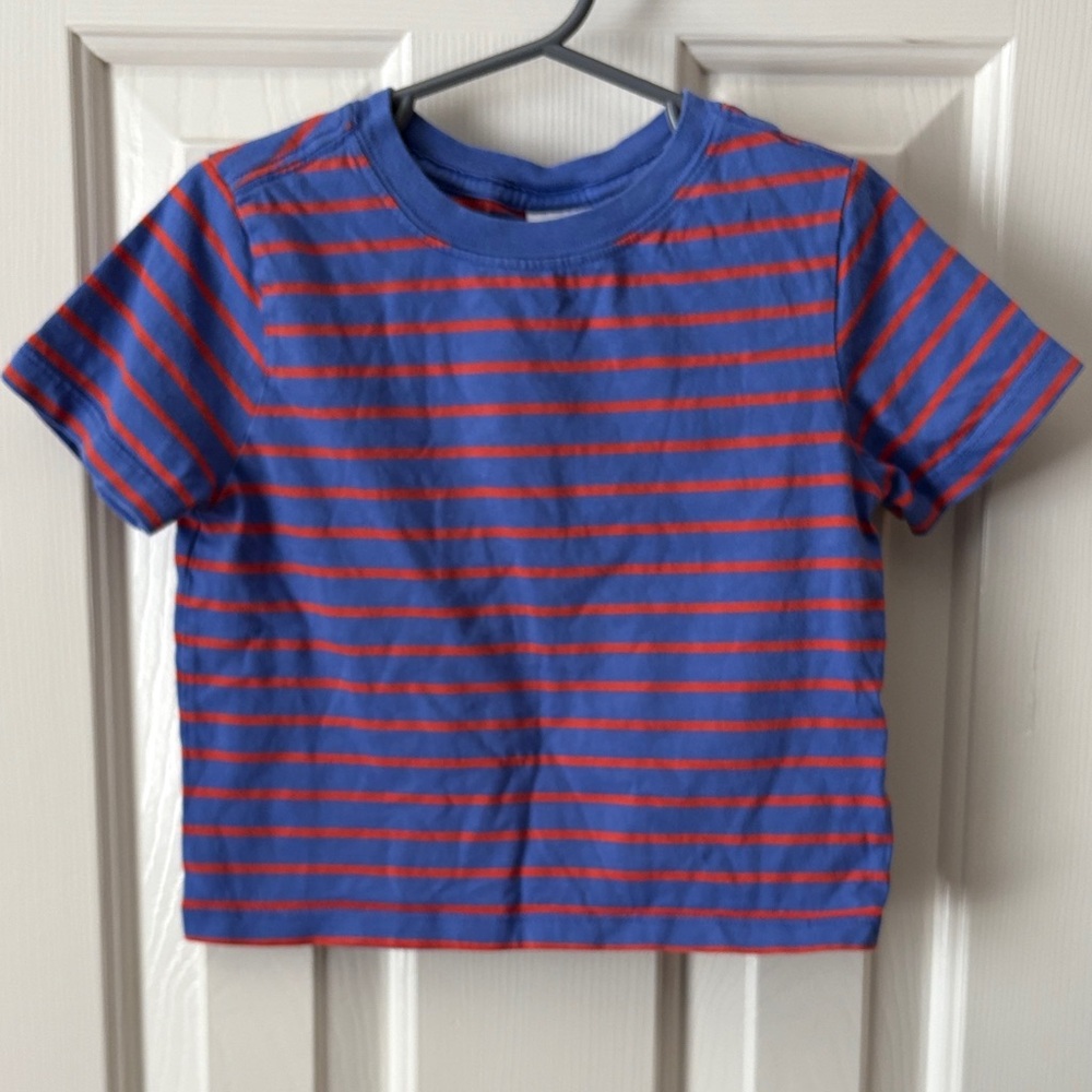 Hanna Andersson Pima Striped Kids Tee